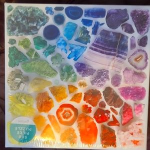 Crystals! 500 piece puzzle NIB